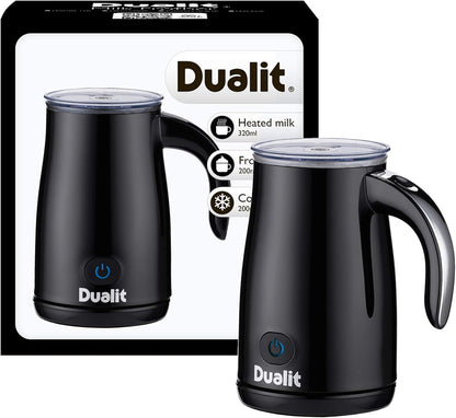 Dualit Milk Frother | Hot milk, hot & cold frothed milk | Ideal for lattes, cappuccinos, flat whites, hot chocolate & milkshakes