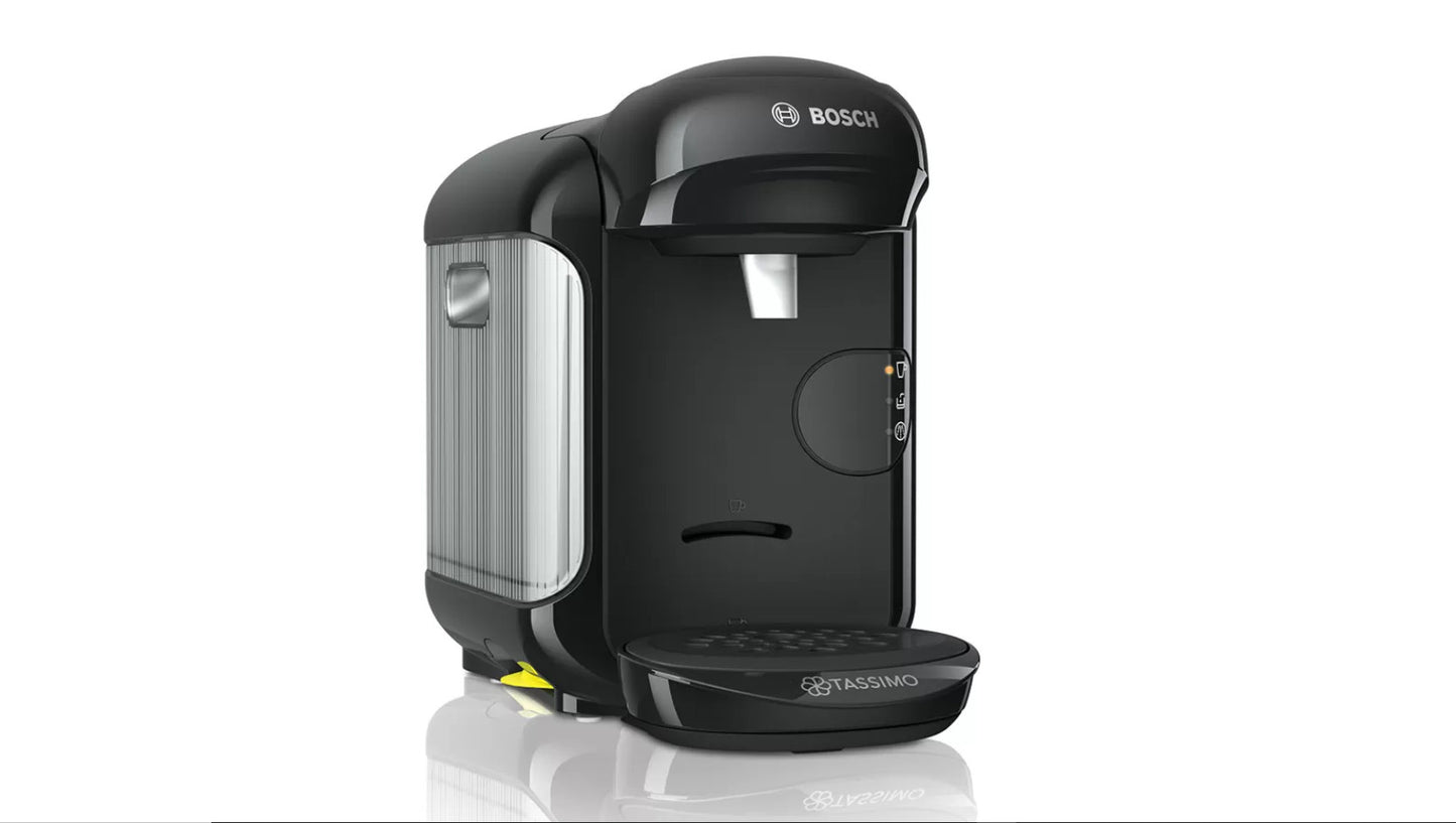 TASSIMO Bosch Vivy 2 TAS1402GB Coffee Machine, 1300 Watt, 0.7L - Black