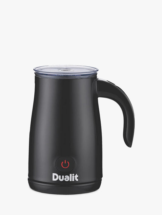 Dualit Milk Frother | Hot milk, hot & cold frothed milk | Ideal for lattes, cappuccinos, flat whites, hot chocolate & milkshakes