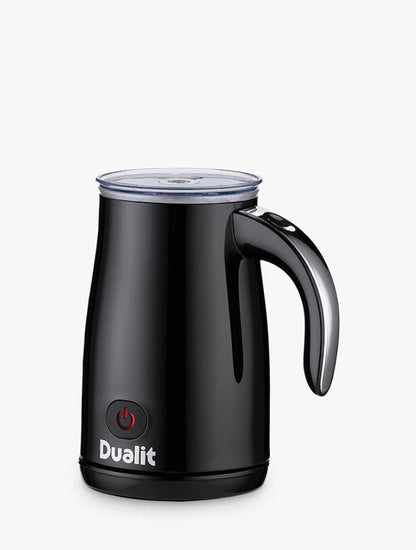 Dualit Milk Frother | Hot milk, hot & cold frothed milk | Ideal for lattes, cappuccinos, flat whites, hot chocolate & milkshakes