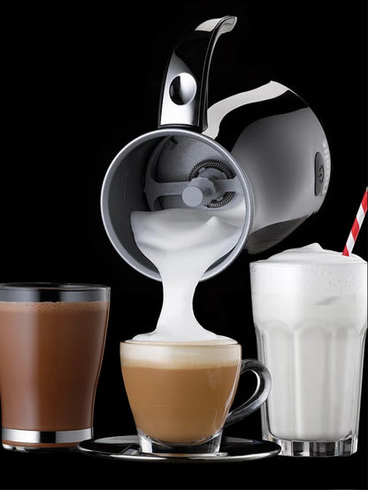 Dualit Milk Frother | Hot milk, hot & cold frothed milk | Ideal for lattes, cappuccinos, flat whites, hot chocolate & milkshakes