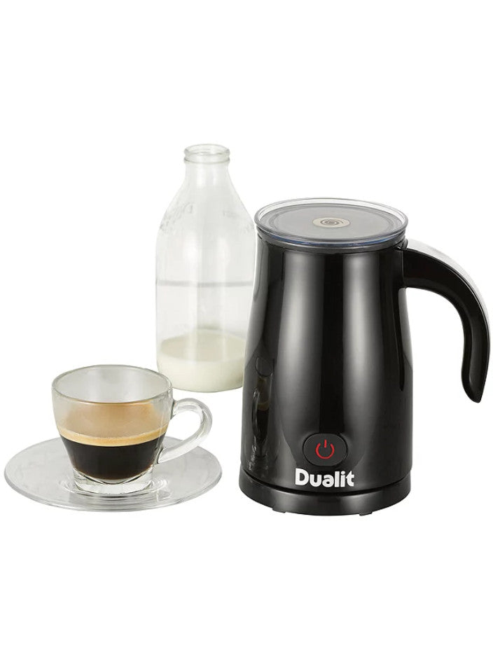 Dualit Milk Frother | Hot milk, hot & cold frothed milk | Ideal for lattes, cappuccinos, flat whites, hot chocolate & milkshakes