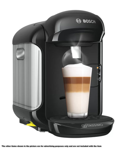 TASSIMO Bosch Vivy 2 TAS1402GB Coffee Machine, 1300 Watt, 0.7L - Black